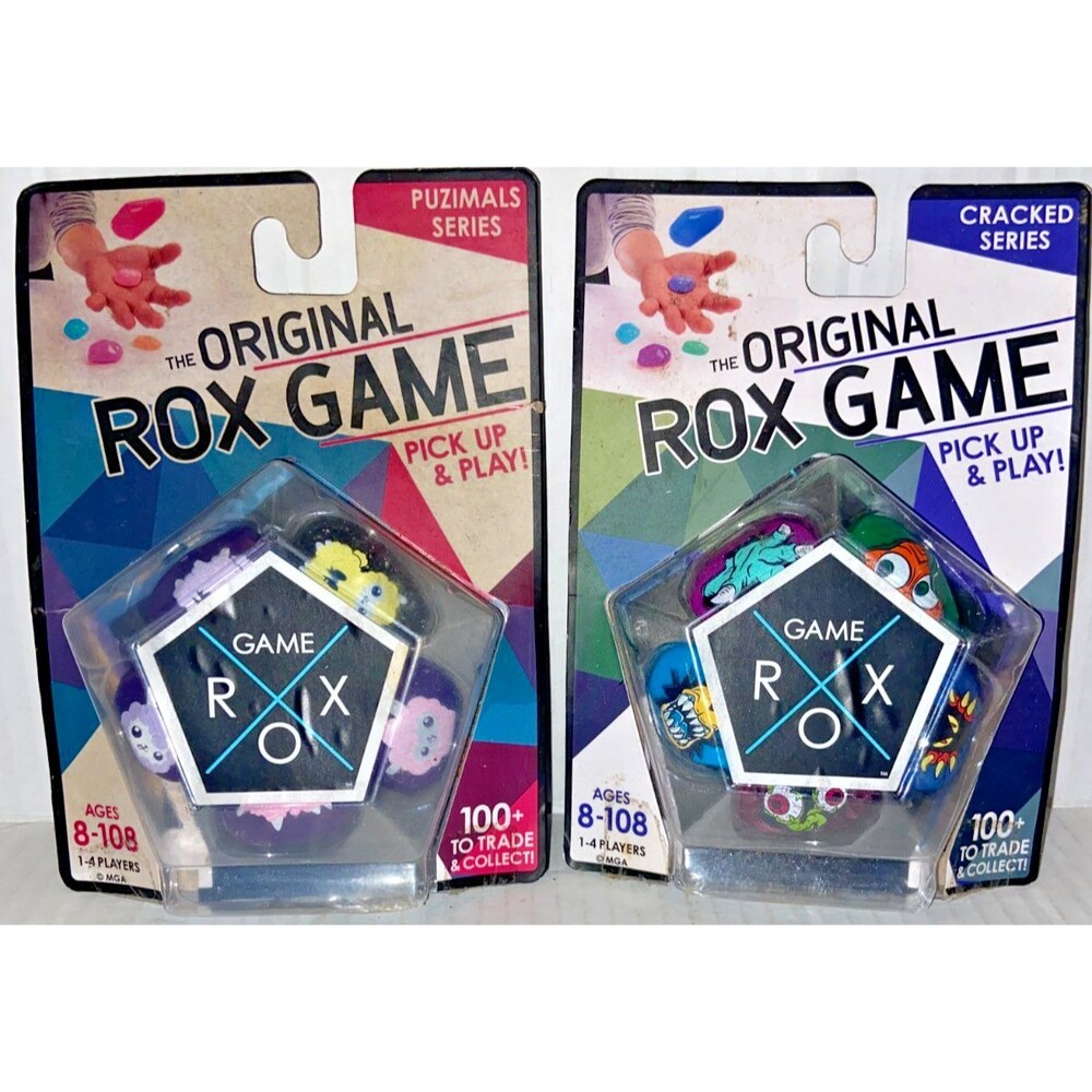 Lot Of 2 - The Original Rox Game  - Puzimals / Cracked - NEW SEALED!